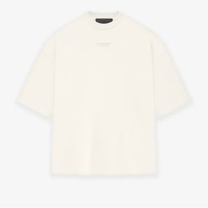 Men’s Essentials Fear Of God Essentials Short Sleeve Tee - Cloud Dancer - NWT
